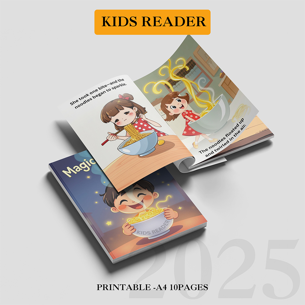 Kids Reader Book Design